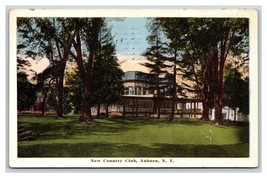 New Country Club Auburn New York NY WB Postcard N23 - $2.92