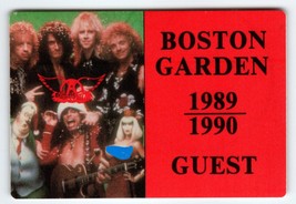 Aerosmith Pump Backstage Pass 1989 - 1990 Cloth Fabric Band Shot Boston Garden - £23.63 GBP