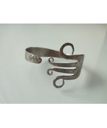 Cuff fork bracelet, silver cuff bracelets for women, moms gift from daughter - £27.53 GBP