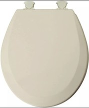 Mayfair 41EC-006 Round Toilet Seat Wood Bone &quot;Cameron&quot; Enameled Wood Round 41EC - £14.05 GBP