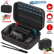 Travel Carrying Case For Nintendo Switch Console Dock Card EVA Hard Stor... - £41.40 GBP