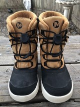 Merrell Kids Snow Boots Size 7 Snow Bank Waterproof Worn Once, Not in Snow EU 38 - £18.37 GBP