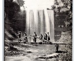 Minnehaha Falls in 1860 Minneapolis Minnesota MN DB Postcard H24 - $5.89