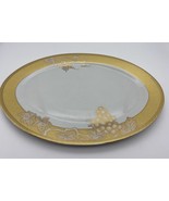Alpine Cuisine Serving Platter Fine Porcelain Germany Grapevine 14”x10” ... - $68.47 CAD