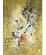 &quot;Circus V&quot; by Hoi Lebadang Signed Ltd Edition #240/275 Lithograph 29 1/2... - $11,479.31 MXN