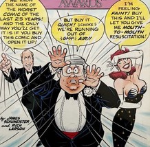 1991 Kitchen Sink Comics Worlds Worst Comics Awards #2 Vintage Pop Art  - £8.80 GBP