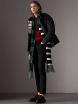 Burberry  Multi Stripe Wool/Cashmere Blend Scarf - £305.42 GBP