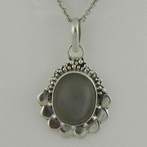 Solid 925 Sterling Silver Labradorite Pendant Necklace Women PSV-1971 - £24.51 GBP+