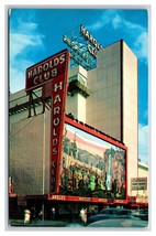 Harold&#39;s Club Casinò Roadside Firmare Reno Nevada Nv Unp Cromo Cartolina R6 - £3.94 GBP