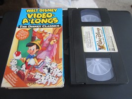 Walt Disney Video A-Longs -The Disney Classics (VHS, 1986) - £15.48 GBP