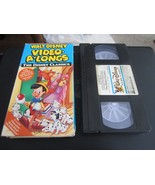 Walt Disney Video A-Longs -The Disney Classics (VHS, 1986) - £15.50 GBP
