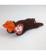 Vintage 1993 TY Teenie Beanie Babies Chocolate 6&quot; Plush With Tag - $13.52 CAD