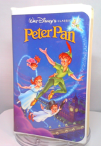 Walt Disney’s Peter Pan VHS Classic Black Diamond Edition Vintage 1990 UNTESTED - £7.30 GBP