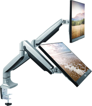 Dual Monitor Stand - Universal Desk Mount Arms for 13 to 30 Inch Com - $86.12