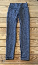 Lululemon Women’s High waist Wunder Under Luon Leggings size 8 Black White Sf4 - $68.31