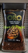 CAFE ORO SOLUBLE 100% PURO / INSTANT COFFEE - GRANDE de 180g - ENVIO PRI... - $29.02