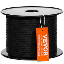 VEVOR Braided Nylon Cord, 3/16"x250', 32-Strand Design, 720 LBS Tensile ... - $22.90