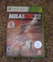 NBA 2K12 - XBOX 360 Video Game, 2011 - $7.95