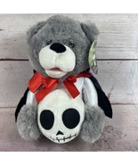 Sound N&#39; Light Animated 9” Dracula Bear Plush Monster Mash’ Read - $16.24 CAD