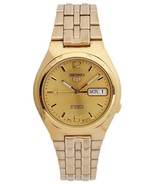 Seiko Men&#39;s Series 5 Automatic Gold Dial Watch SNKL64 - £115.99 GBP