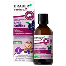 Brauer Sambucus Little Sniffles Kids Oral Liquid 50mL - £67.37 GBP