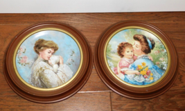 VNTG!! The Bonds Of Love W S George Plates LOT 2 Brenda Burke Porcelain EXC!! - £15.63 GBP