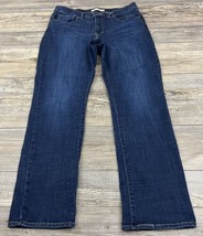 Levi’s Jeans Women&#39;s  Classic Straight Mid Rise Blue Medium Wash Stretch... - $13.86