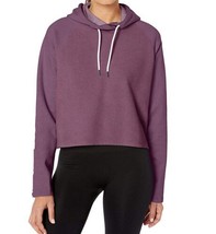 Under Armour Womens Fleece Cropped Hoodie Size X-Large Color Pixel Purple/White - £47.48 GBP