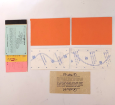 1974 Disney Orlando Ticket Stubs Jai Alai Treasure Island Magic Kingdom ... - $21.00