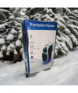 2025 Porcelain Heater Plugs in to wall 500W Auto Power Off - $14.73