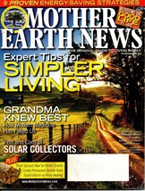 Mother Earth News Magazine October/November 2008 Expert Tips for Simpler Living - £6.00 GBP