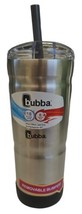 bubba Envy S Insulated Stainless Steel Tumbler with Straw 24oz Clear Lid Smoke - £10.65 GBP
