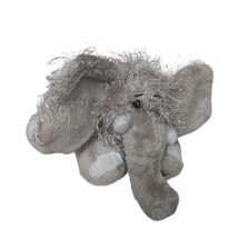 Ganz Webkinz Gray Elephant Long Hair Plush Stuffed Animal HM007 10&quot; - $14.55