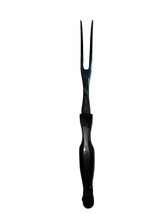 Cutco Carving Serving Turning Fork Classic Brown Handle 1727 JF FLAW HANDLE - $12.58