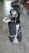 Acuity Tru Tech 13 Piece Regular Flex Graphite Complete Golf Set Cart Bag - £171.23 GBP