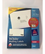 Avery Shipping Labels with TrueBlock Technology Laser 2 x 4 White 1000/B... - $24.74