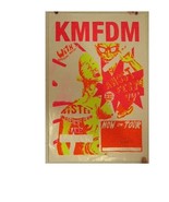KMFDM silkscreen Poster Allen Jaeger Jr Jr. - $246.96 CAD