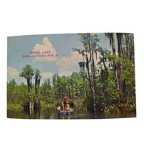 Postcard Okefenokee Swamp Skull Lake Georgia Land Of Trembling Earth Chrome - £5.45 GBP