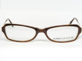 Vintage Robert La Roche Rlr 635-03 Brown Tawny / Gold Eyeglasses 52-17-130 Notes - £50.26 GBP