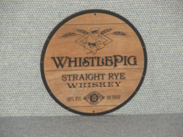 Rustic Style WHISTLEPIG Whistle Pig Rye Whiskey Wall Sign Wall Art Sign - £29.98 GBP