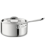 All-clad D3 Stainless Steel  3-ply Bonded 3.5-qt Sauce Pan with lid - $2,808.04 MXN