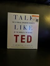 Talk Like TED : The 9 Public-Speaking Secrets of the World's Top Audiobook - $4.26