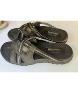 Skechers Womens Size 6 Black Thong Sandals - $35.63