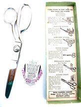 Vintage WISS Pinking Shears Original Box Model C made in USA 1942 - $27.95