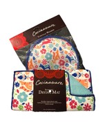 Cocinaware Matching Microwavable Tortilla Warmer and Microfiber Reversib... - €29,76 EUR