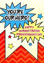 You&#39;re Our Hero! - Professionals Day Greeting Card - 23192 - $50.97 MXN