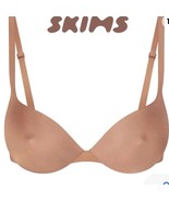 SKIMS ULTIMATE BRA NIPPLE PUSH-UP  32 DD Sienna NEW with Tags FREE Ship ... - $150.22 CAD