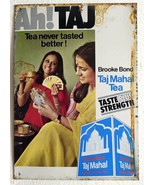 Brooke Bond Taj Mahal Tea Ah Taj Vintage Original Advertising Litho Tin ... - €53,07 EUR