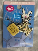 It&#39;s Happy Bunny Charm Necklace (It&#39;s Not Fair To You How Cool I Am) *NE... - $12.99