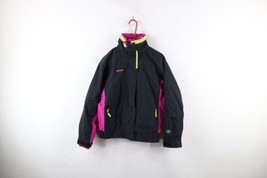 Vintage 90s Columbia Womens Small Distressed Spell Out 2 In 1 Winter Jacket - £50.56 GBP